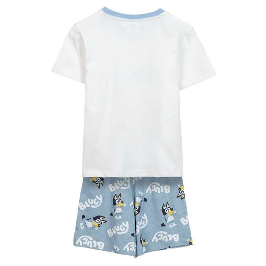Schlafanzug Für Kinder Bluey Weiß - Meloni2