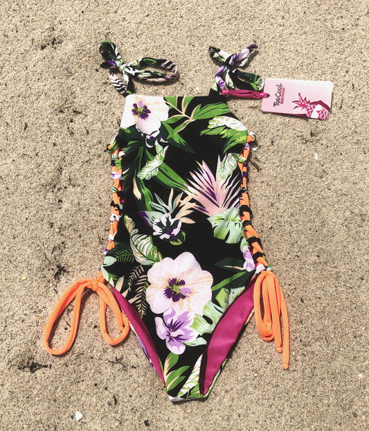 Jungle Power - Badeanzug für Mädchen - Meloni2