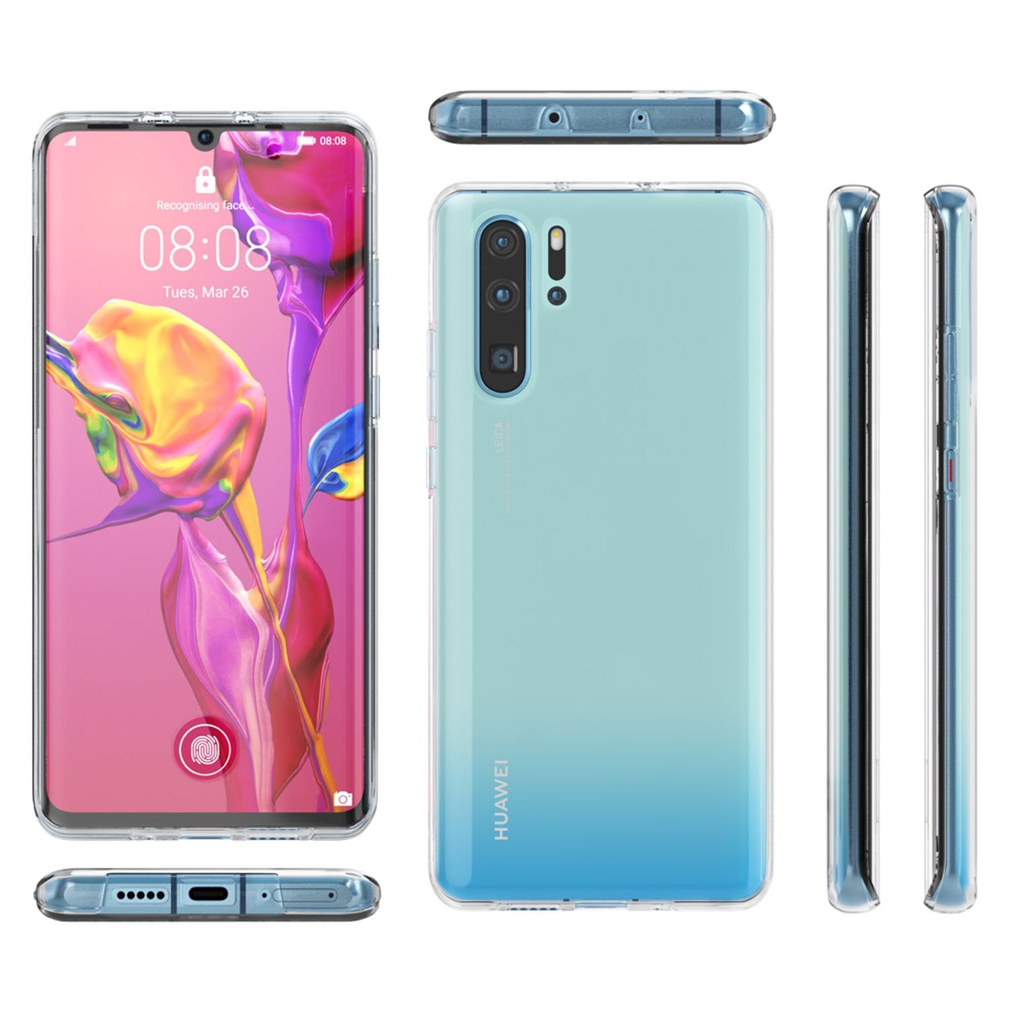 NALIA 360° Hülle für Huawei P30 Pro – Vorne & Hinten Schutz – 360GUARD (Full-Body Case) – Marke aus Berlin