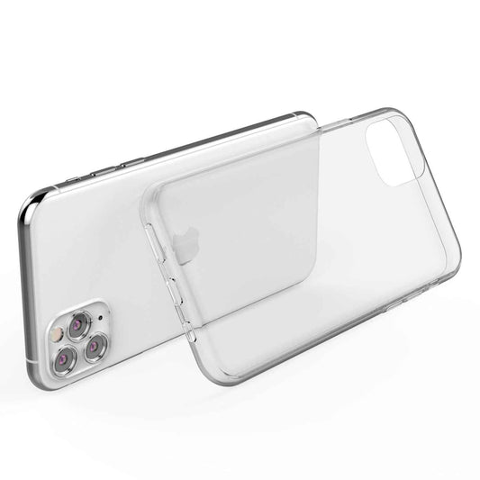 NALIA Transparente Silikonhülle für iPhone 11 Pro Max – Anti-Gelb & Rutschfest – GLAZE (Handyhülle Kristallklar, Schlank & Stoßfest) – Marke aus Berlin