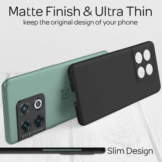 NALIA Ultra Slim Hardcase für OnePlus 10 Pro – Anti-Fingerabdruck & 0.5mm Dünn – PUREFIT (Matt & Leicht) – Marke aus Berlin