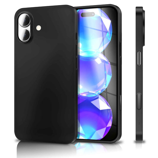 NALIA Ultra Slim Hardcase für iPhone 17 – Matt & 0.3mm Dünn – PHANTOM (Dünnes Cover & Kamera-Vollschutz) – Marke aus Berlin