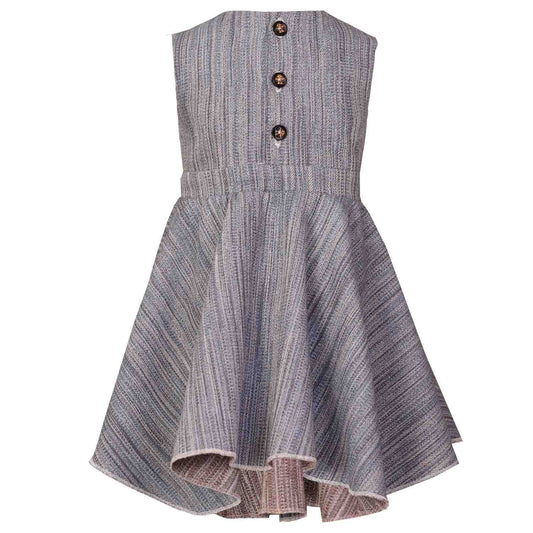 Baby Girls Blue Dress-2