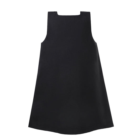 Black Trapeze Dress-1