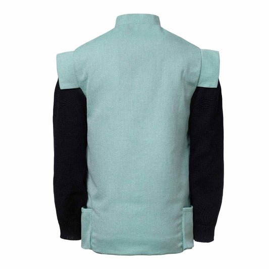 Pirate Jacket Organic Cotton Jacket with Knitted Sleeves-1