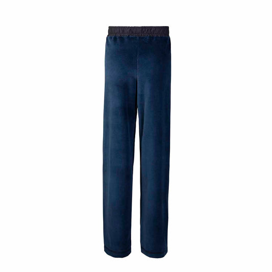 Kids' Royal Blue Velvet Pants-2