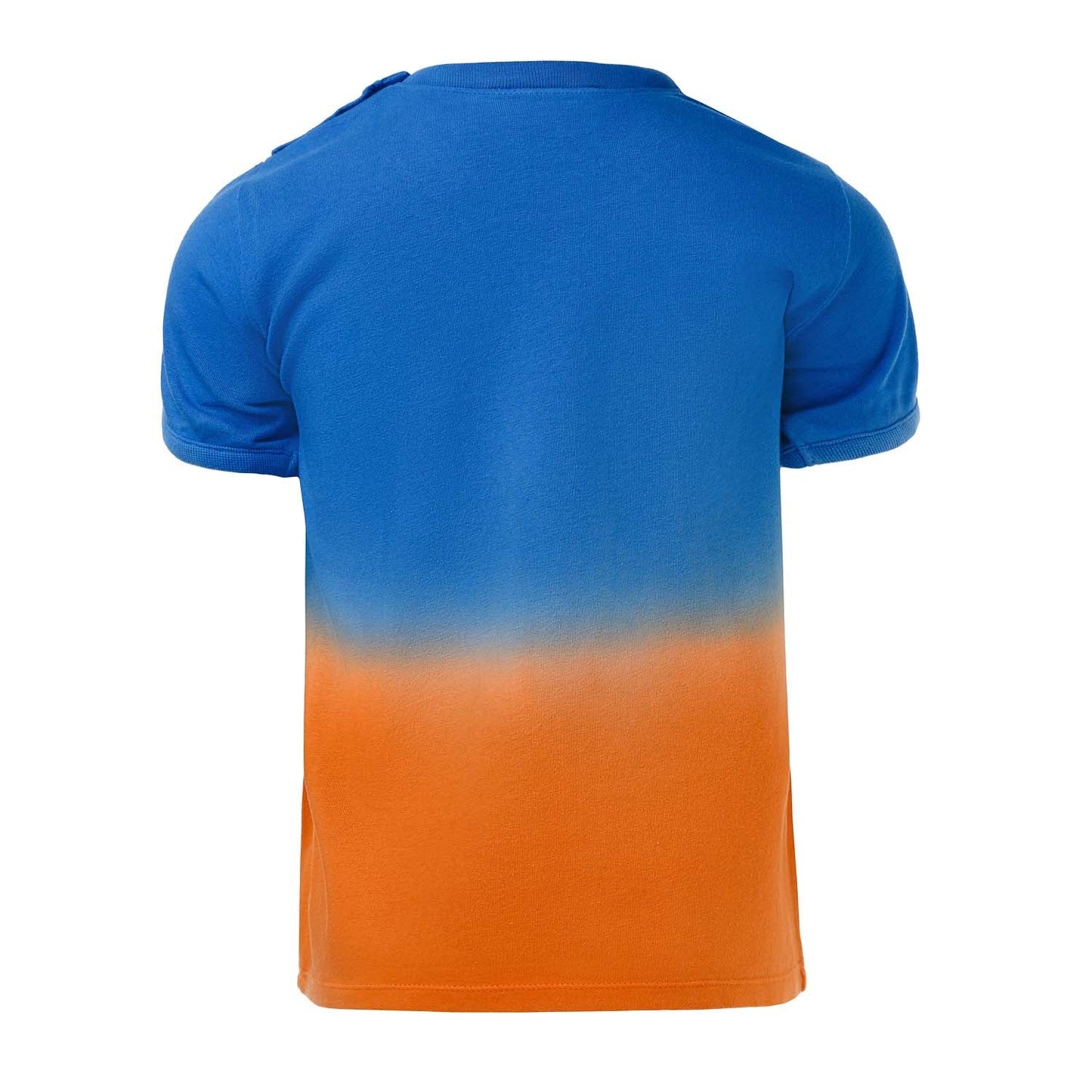 Dip Dye Kids T-Shirt with Appliqué-3