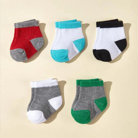 5 Paar farbige Socken für Jungs und Mädchen - Meloni2