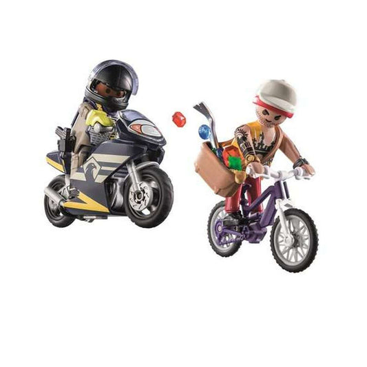 Playmobil Fahrzeuge Spielset mit 27 Teilen, Autos, Trucks und Flugzeuge für kreatives Kinderspiel