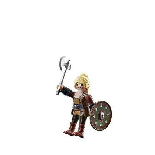 Playmobil Figur mit Gelenken Wikingerin aus 5 Teilen für kreatives Rollenspiel