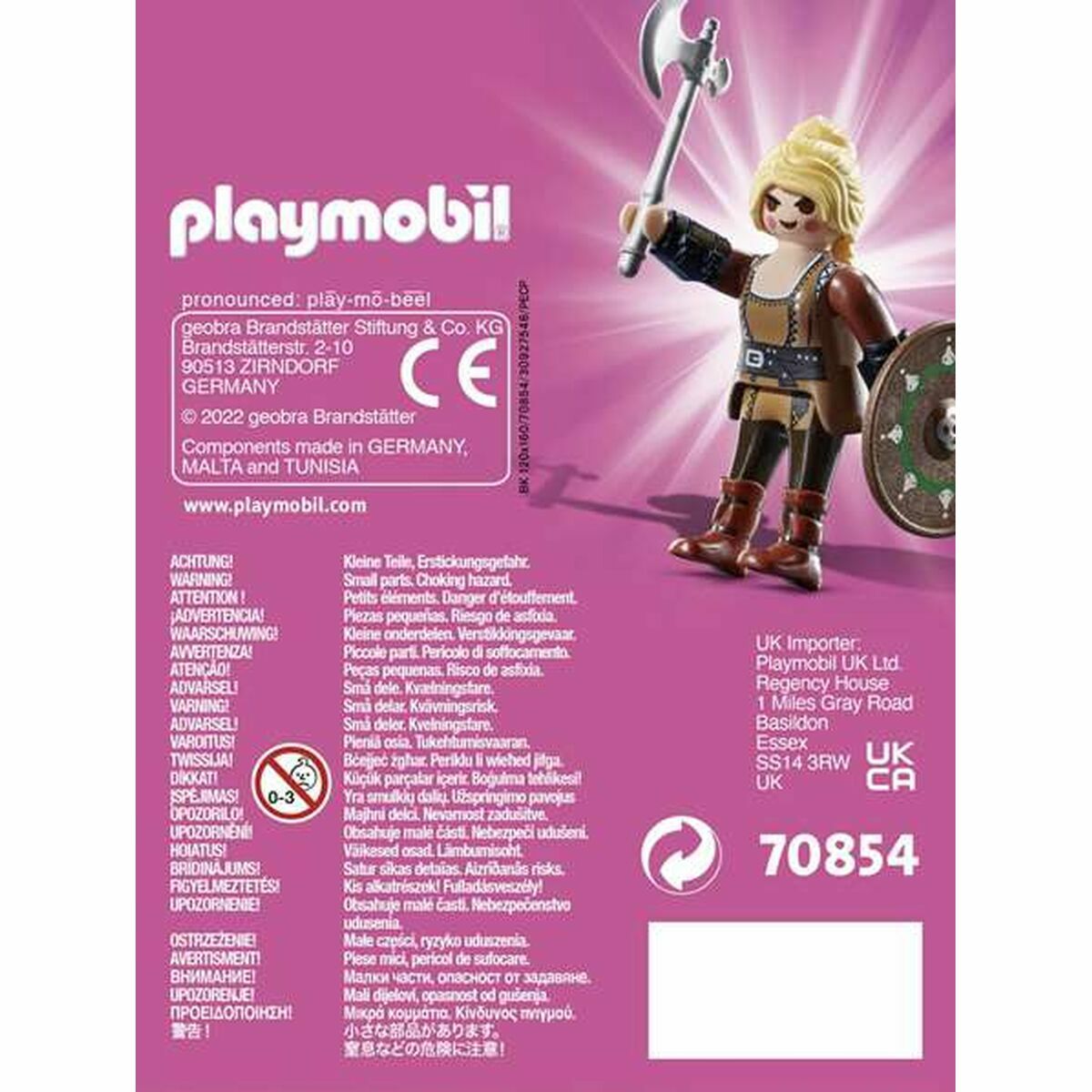 Figur mit Gelenken Playmobil Playmo-Friends 70854 Wikingerin (5 pcs) - Meloni2