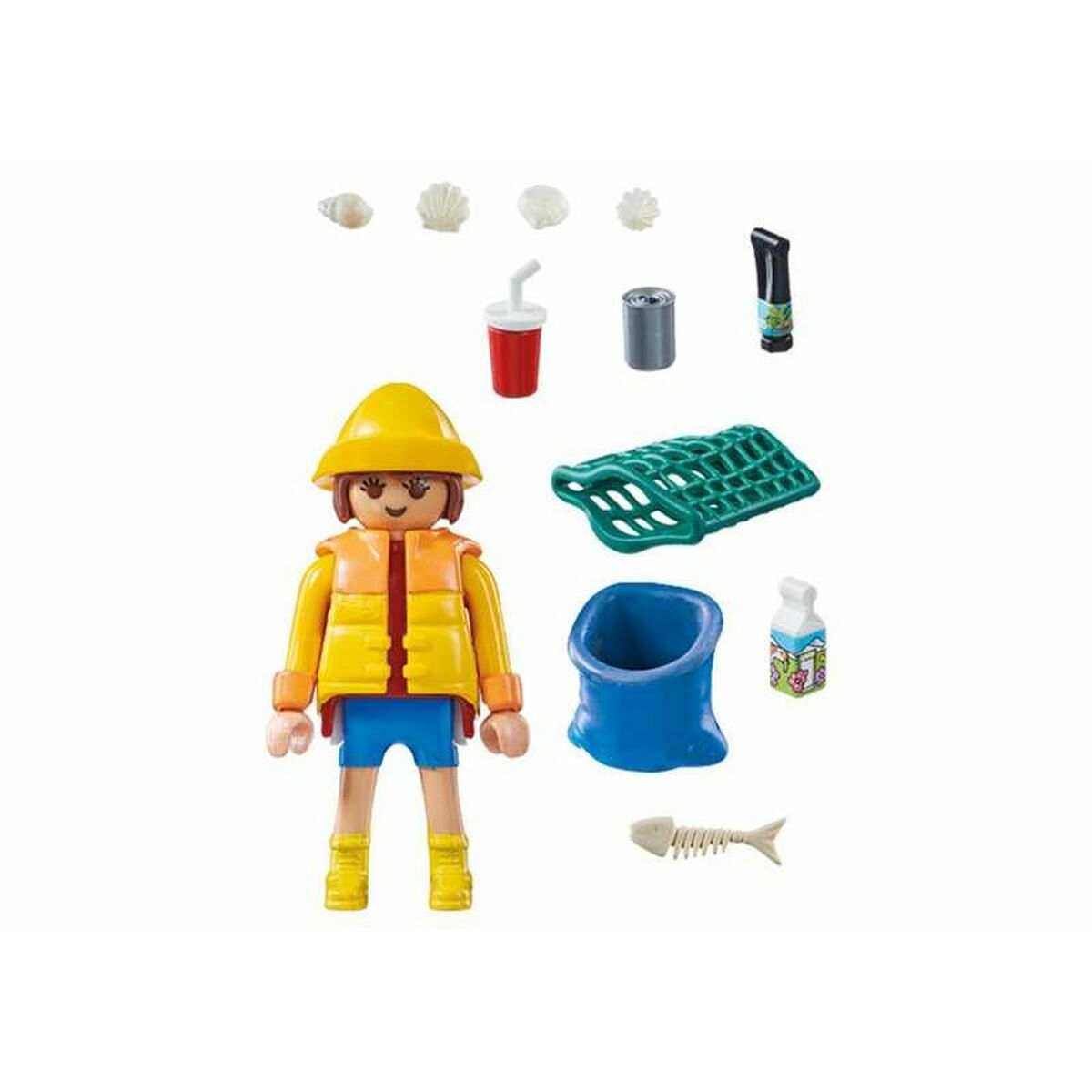 Playmobil 71163 Special PLUS Ecologist playset with 17 eco-themed pieces for creative environmental play