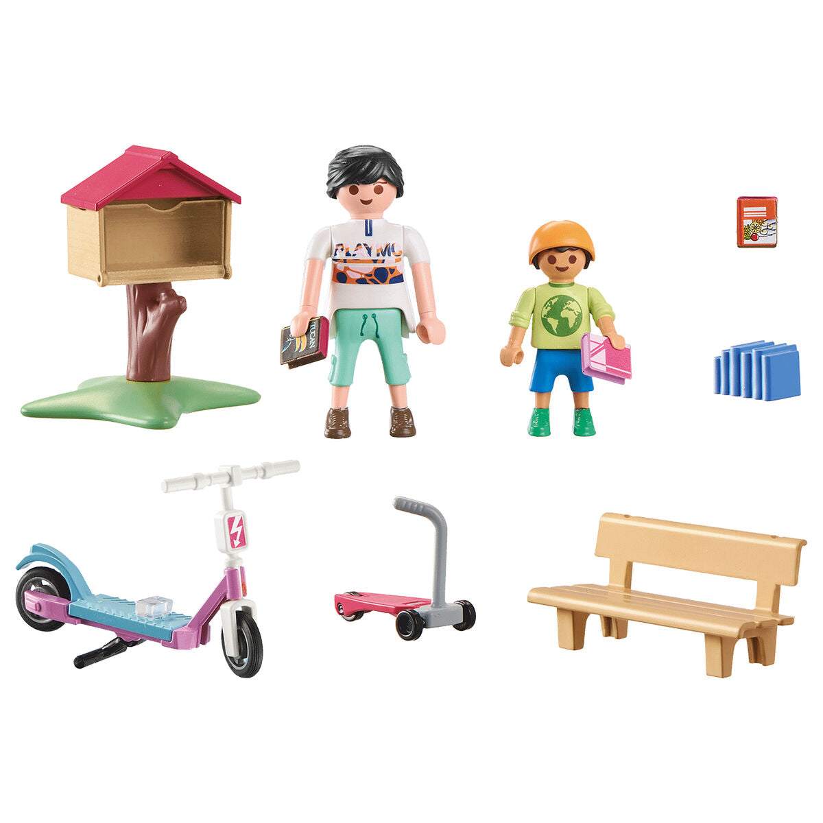 Playset Playmobil Color Motorrad 25 Stücke - Meloni2