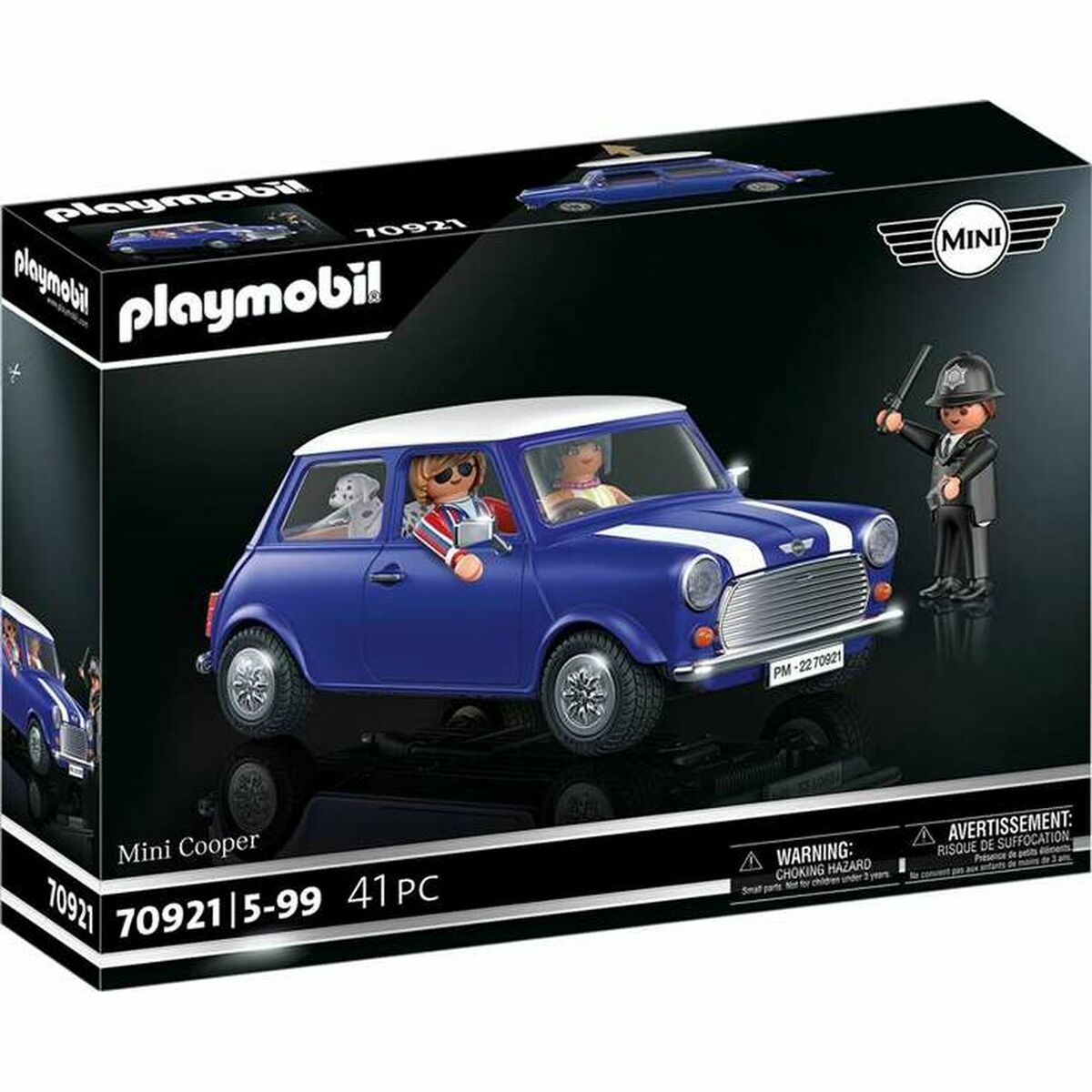 Playset Playmobil Mini Cooper 70921 (41 pcs) - Meloni2