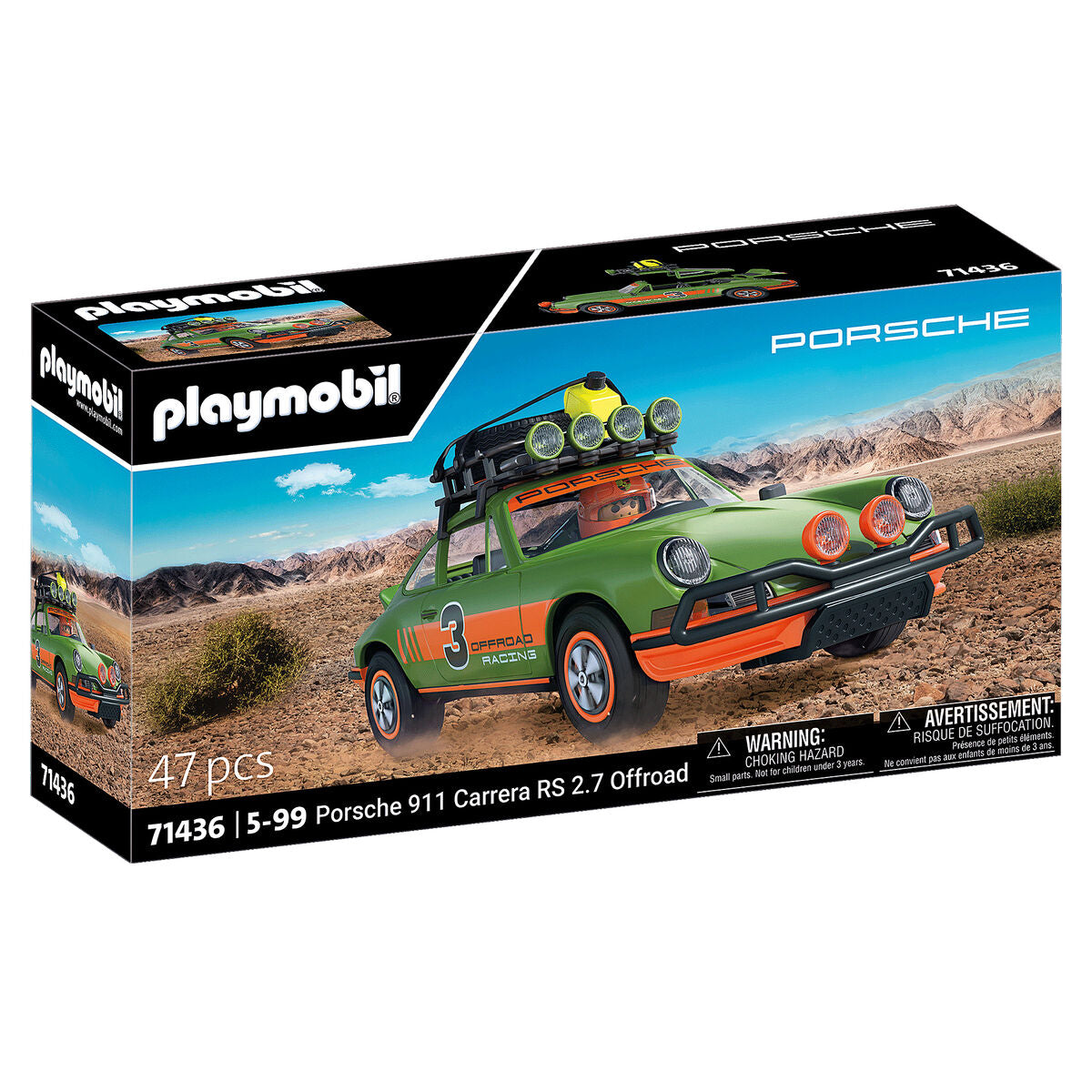 Playset Playmobil Porsche 911 Carrera RS Offroad Edition 47 Stücke - Meloni2