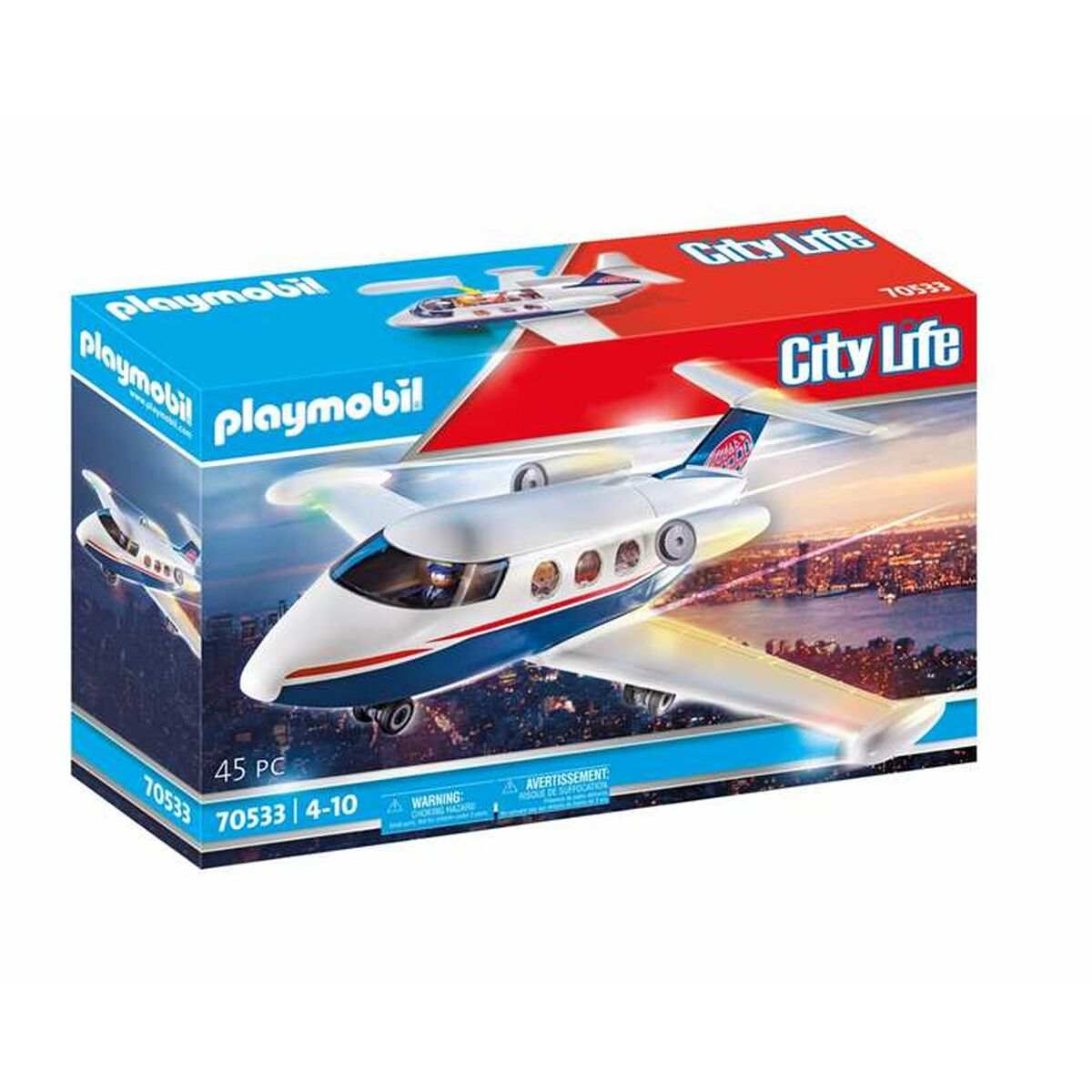 Playmobil Fahrzeuge Set 70533 mit 45 Teilen und verschiedenen Fahrzeugen für kreatives Kinderspiel