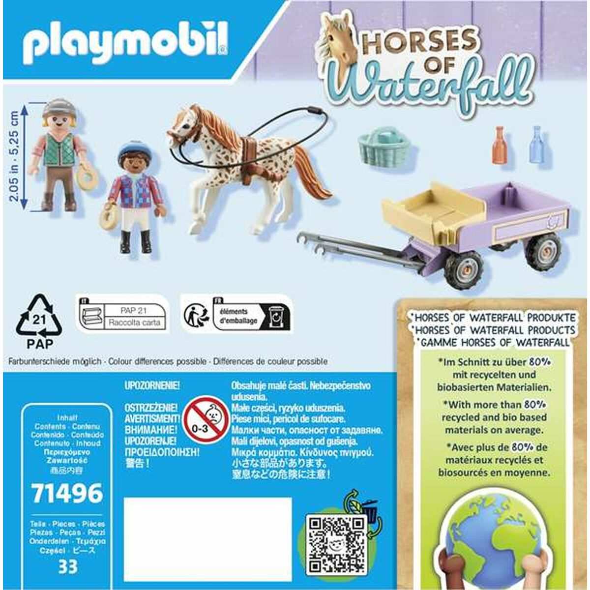 Playmobil Fahrzeugset 71496 mit 33 detailgetreuen Spielzeugfahrzeugen für Kinder