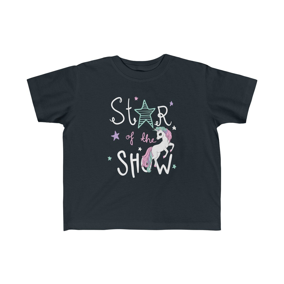 Star of the Show Einhorn Mädchen T-Shirt - Meloni2