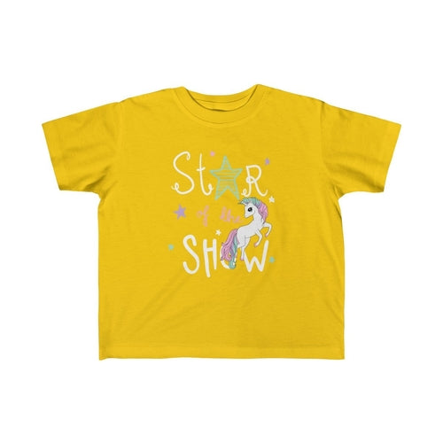 Star of the Show Einhorn Mädchen T-Shirt - Meloni2
