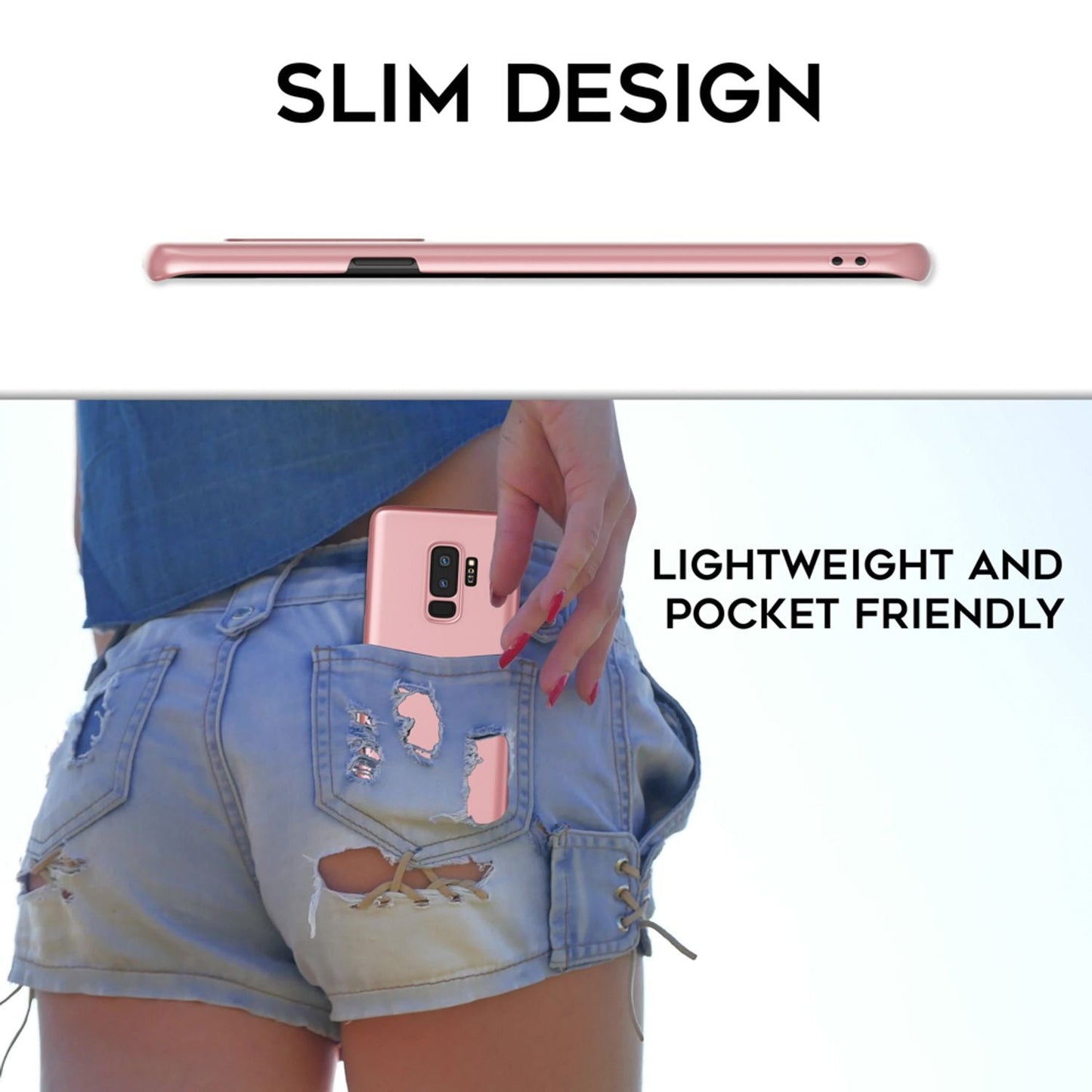 NALIA Ultra Slim Hardcase für Samsung Galaxy S9 Plus – Anti-Fingerabdruck & 0.5mm Dünn – PUREFIT (Matt & Leicht) – Marke aus Berlin