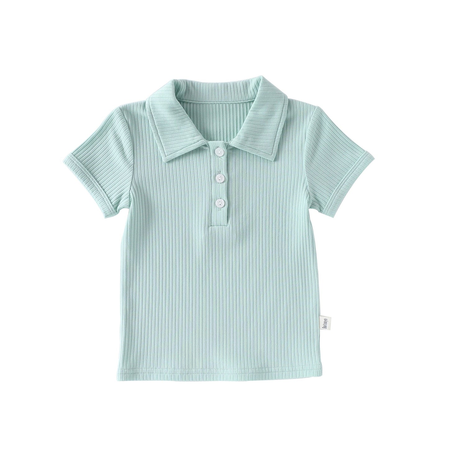 Summer Arrival Baby Unisex Short Sleeves Polo Top-3