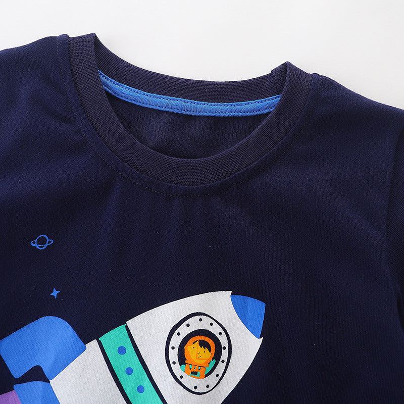 T-Shirt mit Rakete - Meloni2