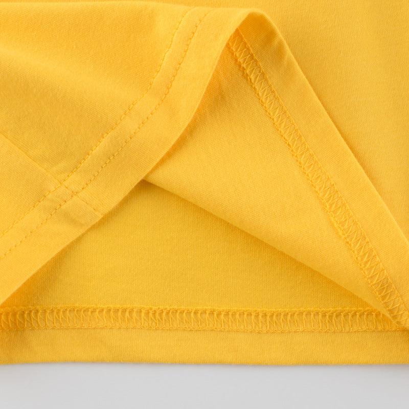 Sommer T-Shirt gelb mit Traktor - Meloni2