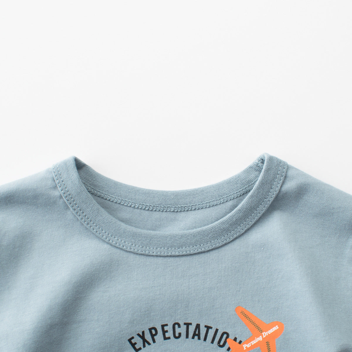 Summer Boys’ Cartoon and Letters Print T-shirt in European and American-3