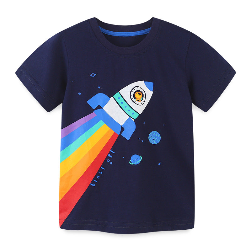 T-Shirt mit Rakete - Meloni2
