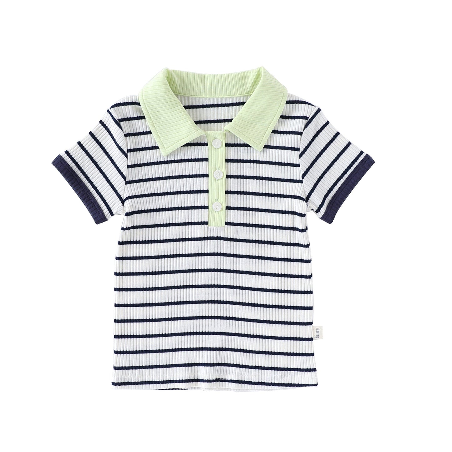Summer Arrival Baby Unisex Short Sleeves Polo Top-4