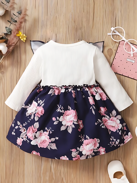 Mädchenkleid mit Blümchen - Meloni2