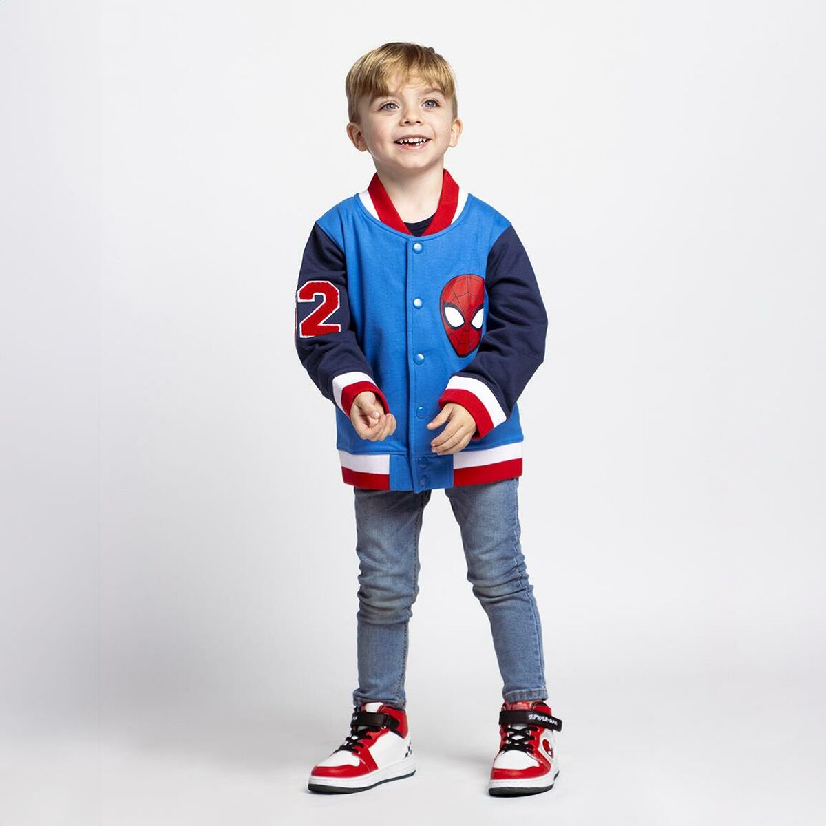 Jacke Für Kinder Spider-Man Blau - Meloni2