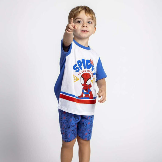 Schlafanzug Für Kinder Spidey Blau - Meloni2