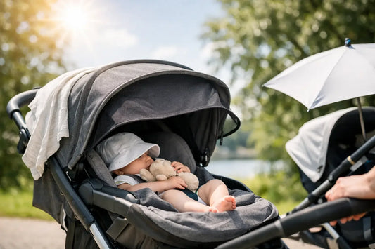Sonnenschutz für Kinderwagen wählen leicht gemacht