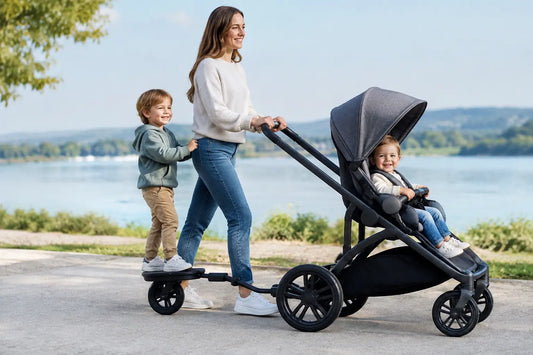 Buggyboard oder Geschwistersitz richtig wählen
