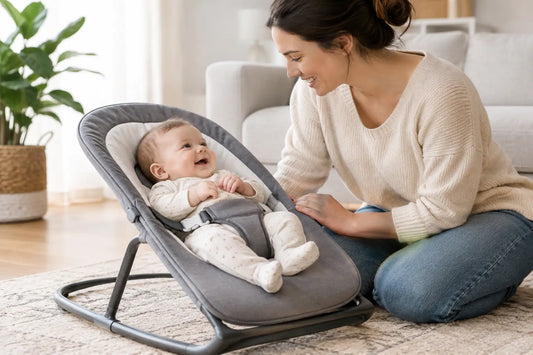 Babywippe sicher zuhause nutzen: 8 Regeln