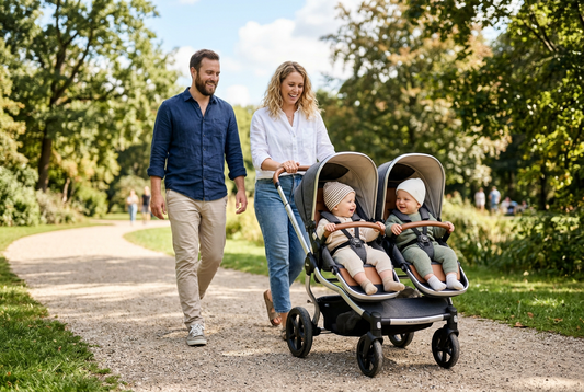 Zwillingswagen-Auswahlhilfe für Eltern im Alltag