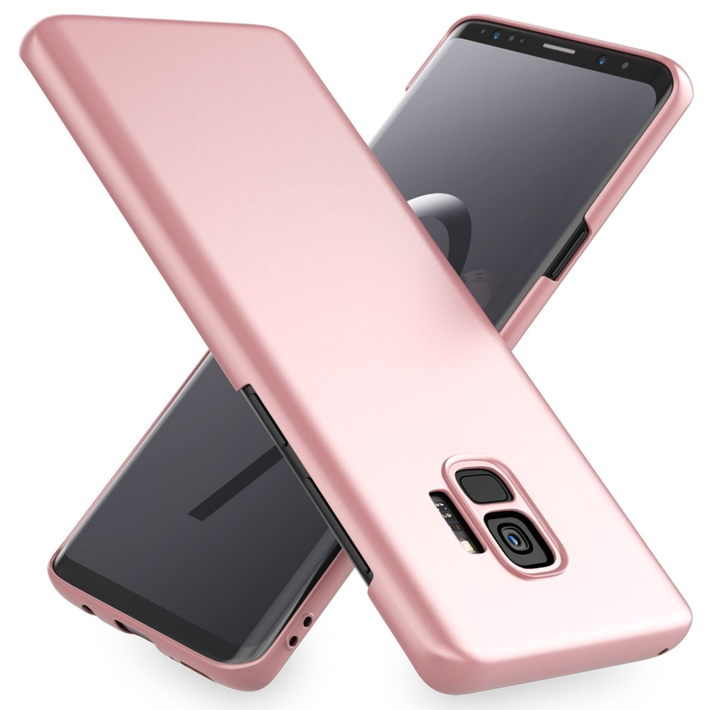 NALIA Ultra Slim Hardcase für Samsung Galaxy S9 – Anti-Fingerabdruck & 0.5mm Dünn – PUREFIT (Matt & Leicht) – Marke aus Berlin