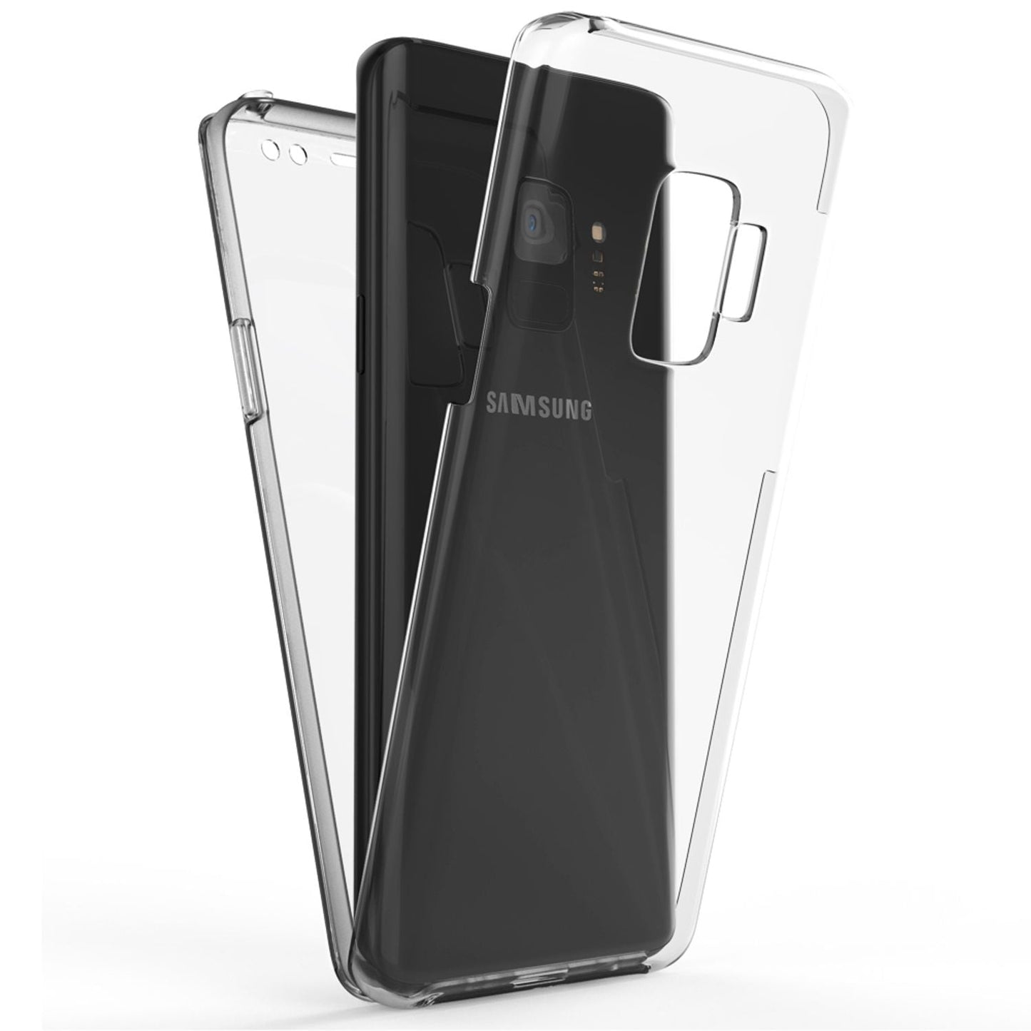 NALIA 360° Hülle für Samsung Galaxy S9 – Vorne & Hinten Schutz – 360GUARD (Full-Body Case) – Marke aus Berlin