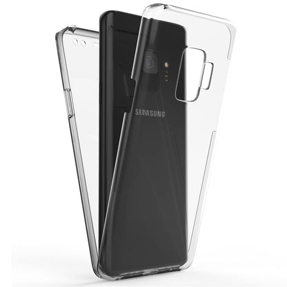 NALIA 360° Hülle für Samsung Galaxy S9 – Vorne & Hinten Schutz – 360GUARD (Full-Body Case) – Marke aus Berlin
