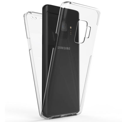 NALIA 360° Hülle für Samsung Galaxy S9 – Vorne & Hinten Schutz – 360GUARD (Full-Body Case) – Marke aus Berlin