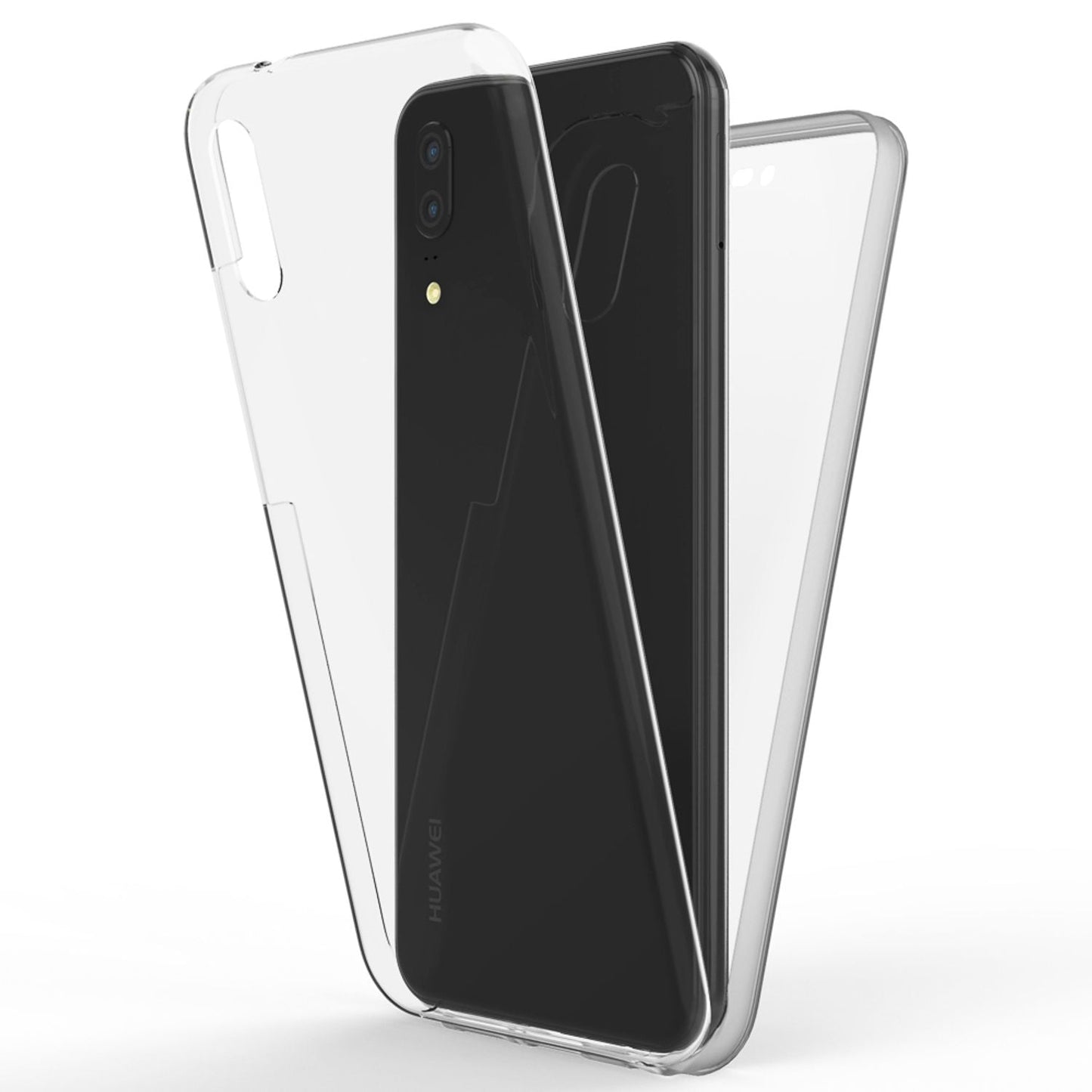 NALIA 360° Hülle für Huawei P20 – Vorne & Hinten Schutz – 360GUARD (Full-Body Case) – Marke aus Berlin
