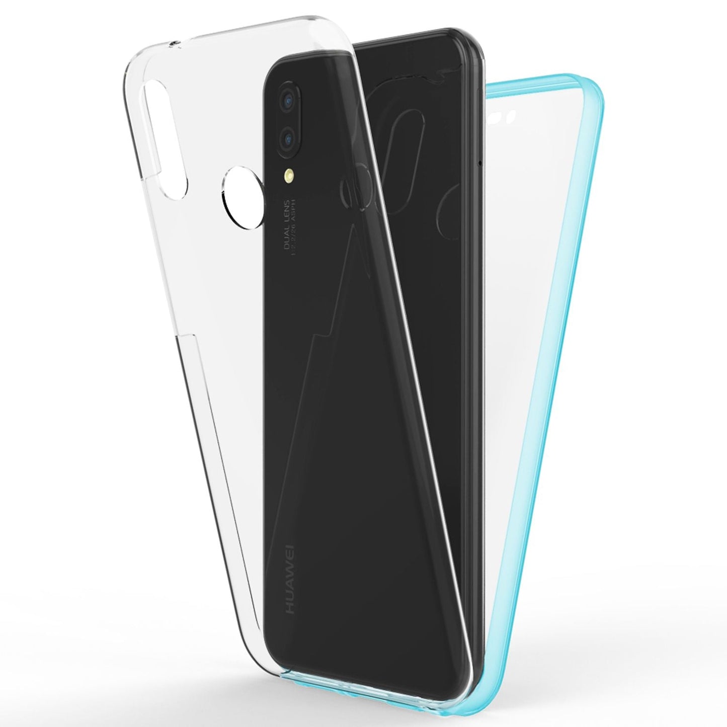 NALIA 360° Hülle für Huawei P20 Lite – Vorne & Hinten Schutz – 360GUARD (Full-Body Case) – Marke aus Berlin