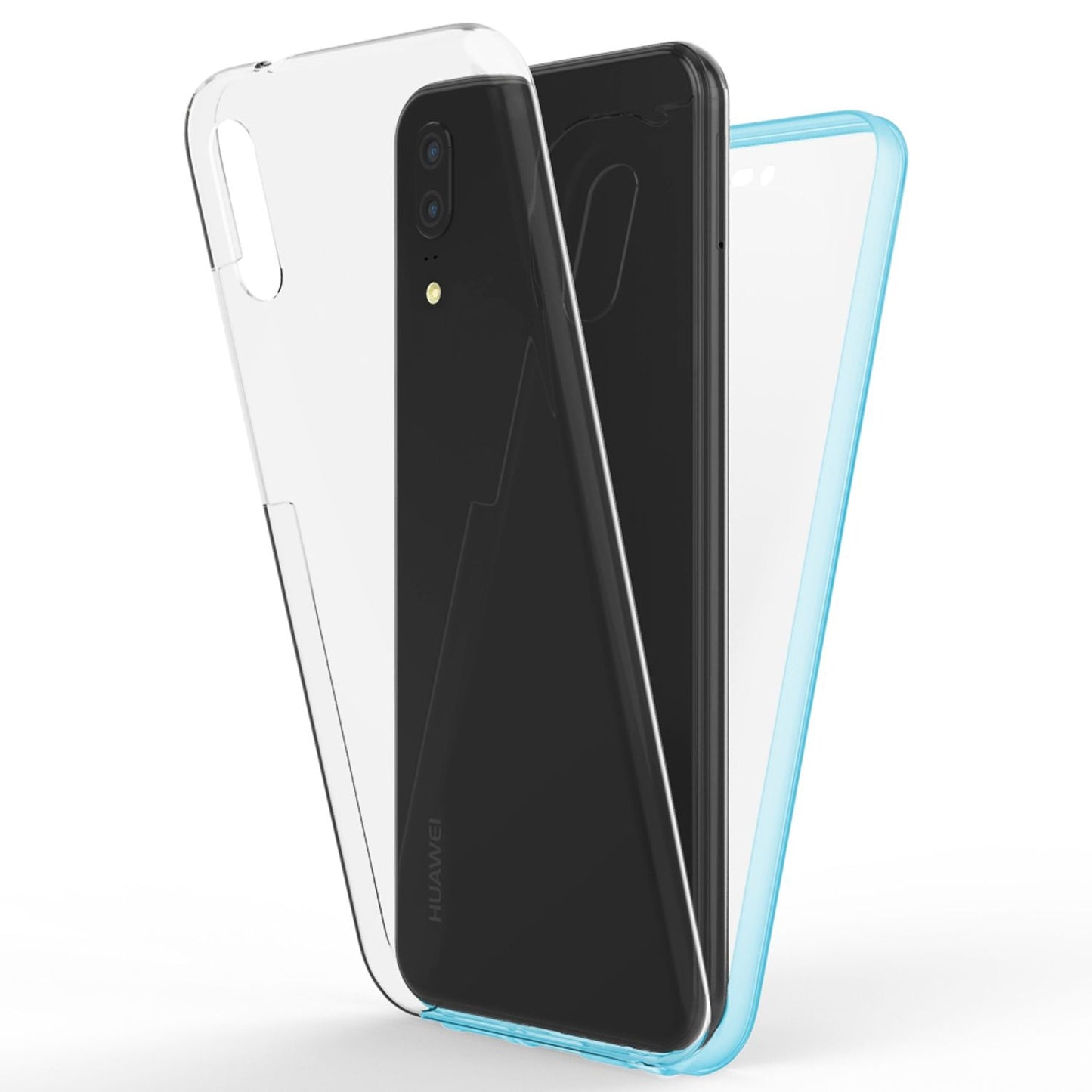 NALIA 360° Hülle für Huawei P20 – Vorne & Hinten Schutz – 360GUARD (Full-Body Case) – Marke aus Berlin