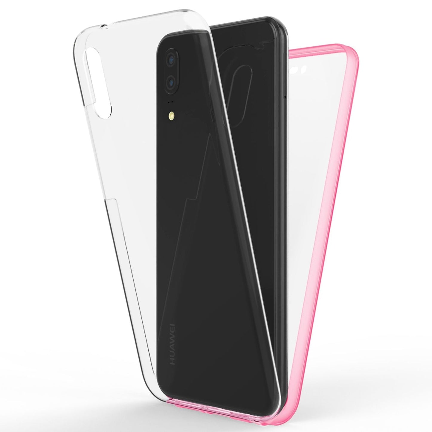 NALIA 360° Hülle für Huawei P20 – Vorne & Hinten Schutz – 360GUARD (Full-Body Case) – Marke aus Berlin