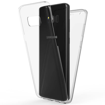NALIA 360° Hülle für Samsung Galaxy S8 Plus – Vorne & Hinten Schutz – 360GUARD (Full-Body Case) – Marke aus Berlin