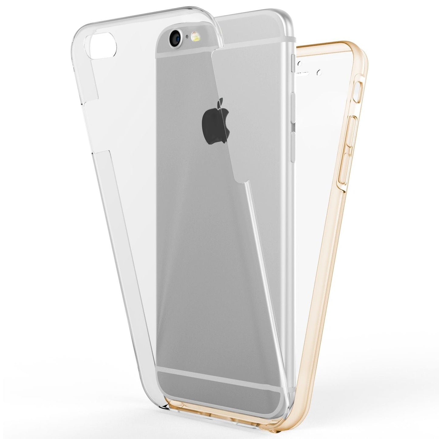 NALIA 360° Hülle für iPhone 6 / 6s – Vorne & Hinten Schutz – 360GUARD (Full-Body Case) – Marke aus Berlin