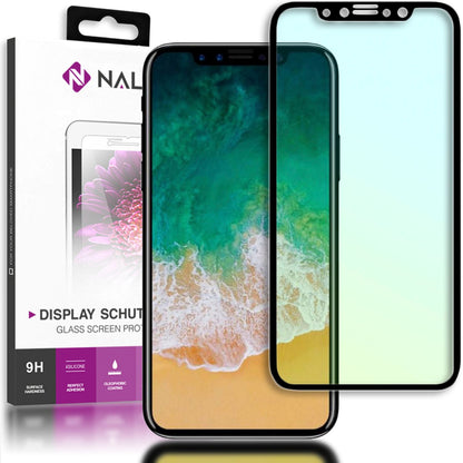 NALIA Schutzglas kompatibel mit iPhone 11 Pro / iPhone X XS, 5D Full-Cover Displayschutz 9H gehärtete Glas-Schutzfolie Bildschirm-Abdeckung, Schutz-Film Screen Protector Tempered Glass