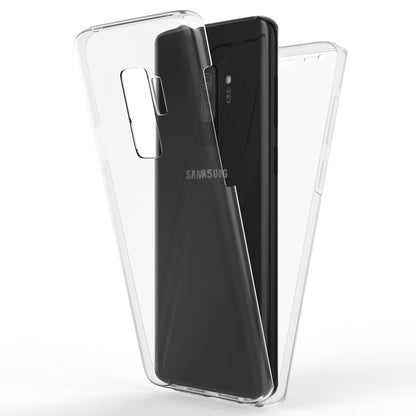 NALIA 360° Hülle für Samsung Galaxy S9 Plus – Vorne & Hinten Schutz – 360GUARD (Full-Body Case) – Marke aus Berlin