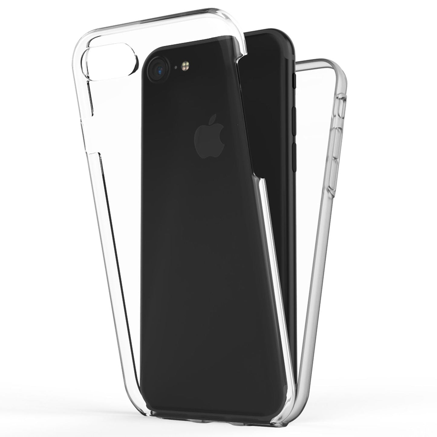 NALIA 360° Hülle für iPhone 7 / 8 / SE 2020 / SE 2022 – Vorne & Hinten Schutz – 360GUARD (Full-Body Case) – Marke aus Berlin